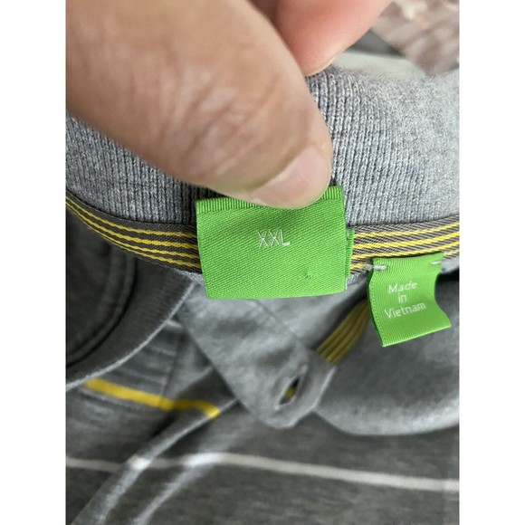 HUGO BOSS PAULE 3 SLIM FIT POLO SHIRT MULTICOLOR MEN’S SIZE XXL - Picture 11 of 14